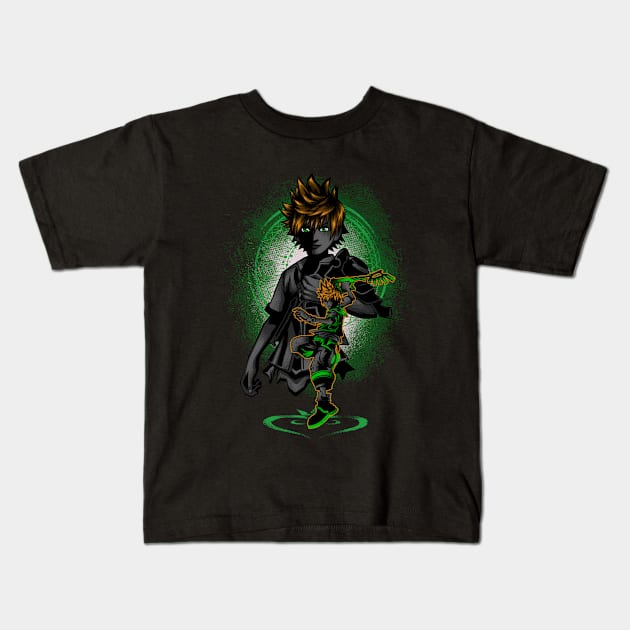 Keyblade Apprentice Ventus Kids T-Shirt by HyperTwenty